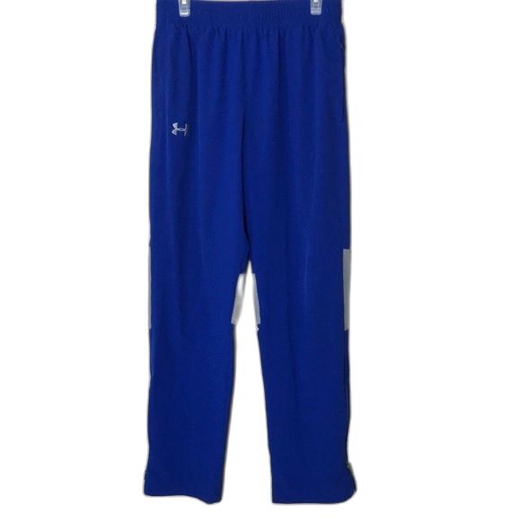 Under Armour  mens  athletic Activewear pants Blue Grey size medium track pants - Picture 1 of 10